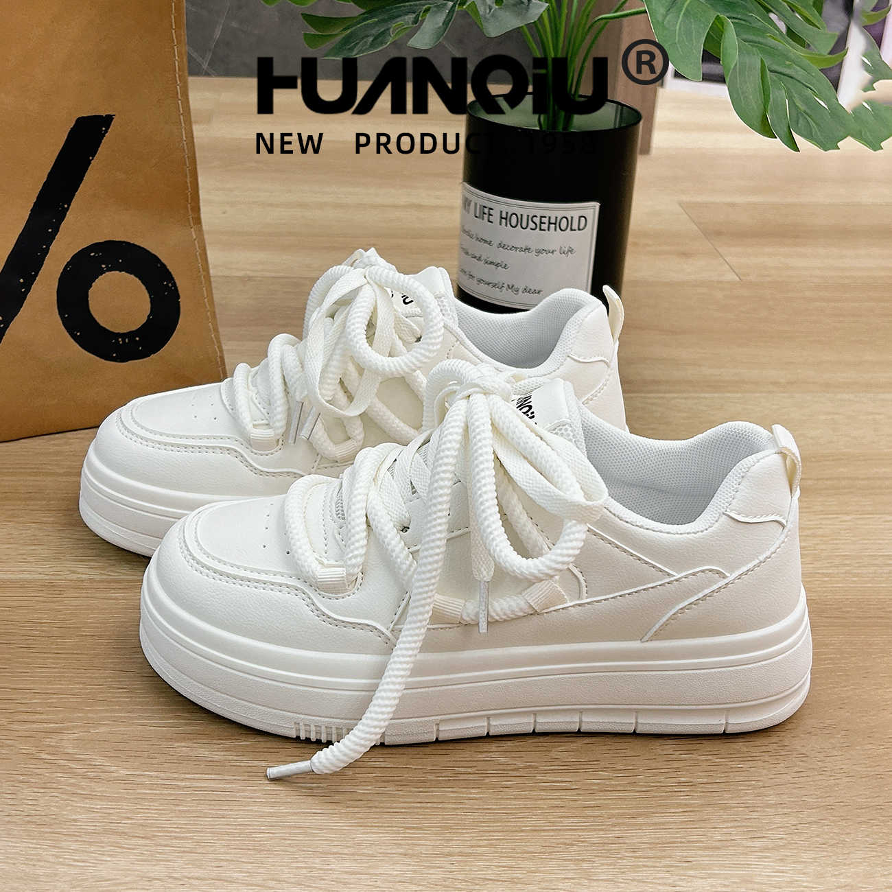 价格便宜舒适轻便小白鞋