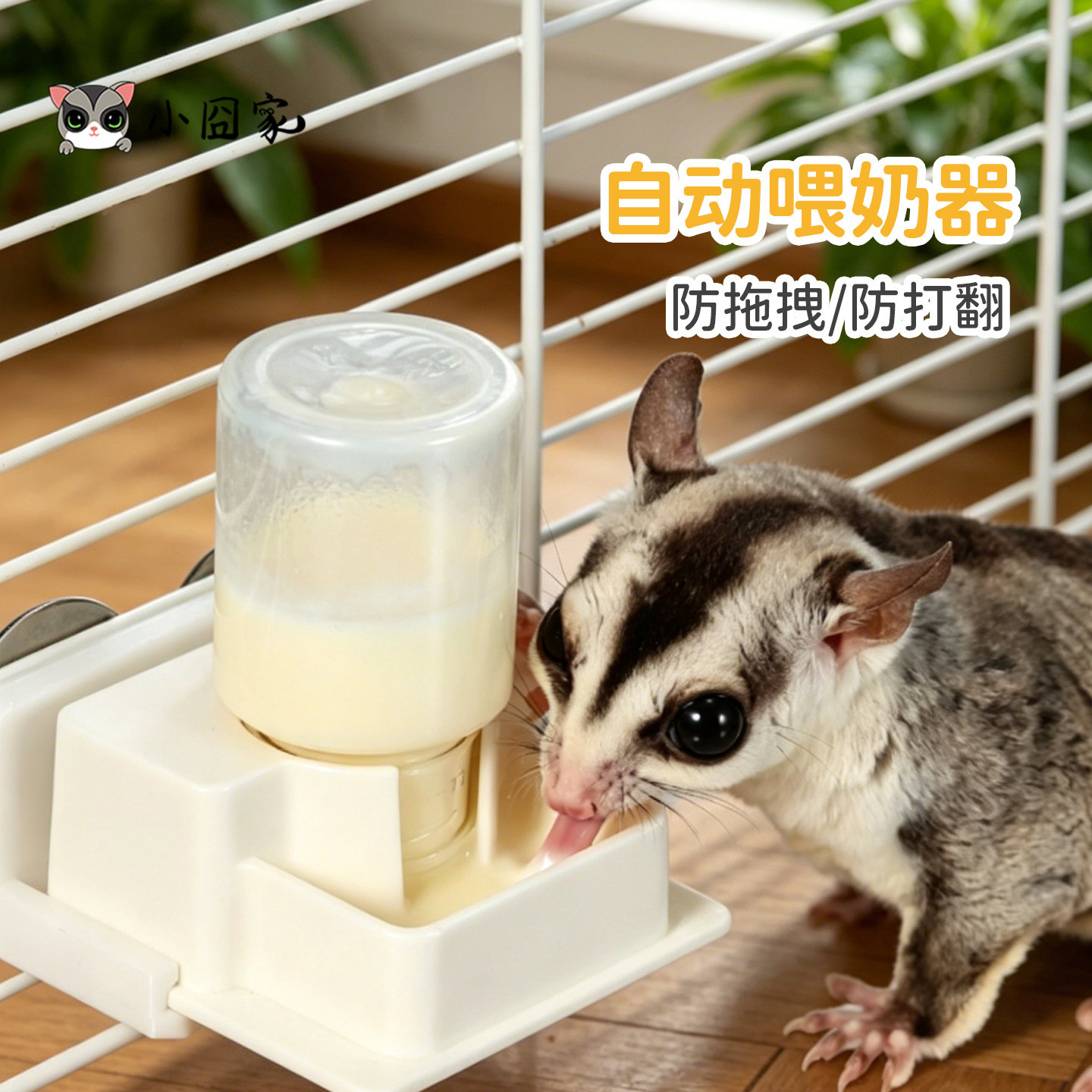 蜜袋鼯奶瓶喂奶器多功能喂水器爬宠水壶自动供水仓鼠喂奶喂药用品