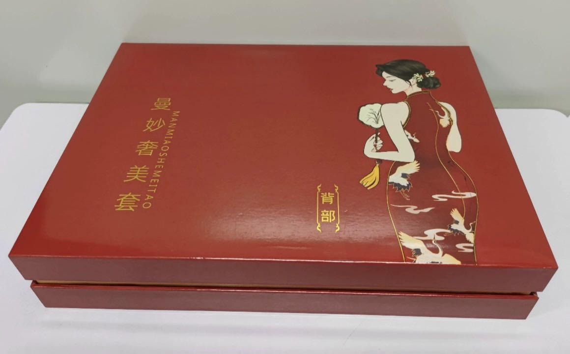 曼妙奢美套背部塑形套盒纤体美容院精华油50ml*2+精华乳40g*3
