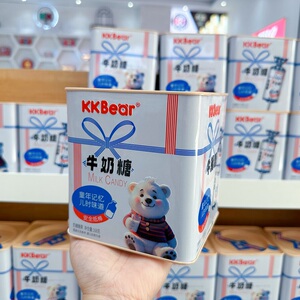香港超友味KKBear牛奶糖儿童休闲零食独立包装办公室解馋小零食