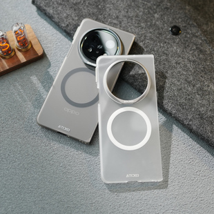 【镜头支架】适用于oppofindn5手机壳新款findn5超薄防摔手机套OPPOFindN5自带镜头隐形支架高级感男女保护套