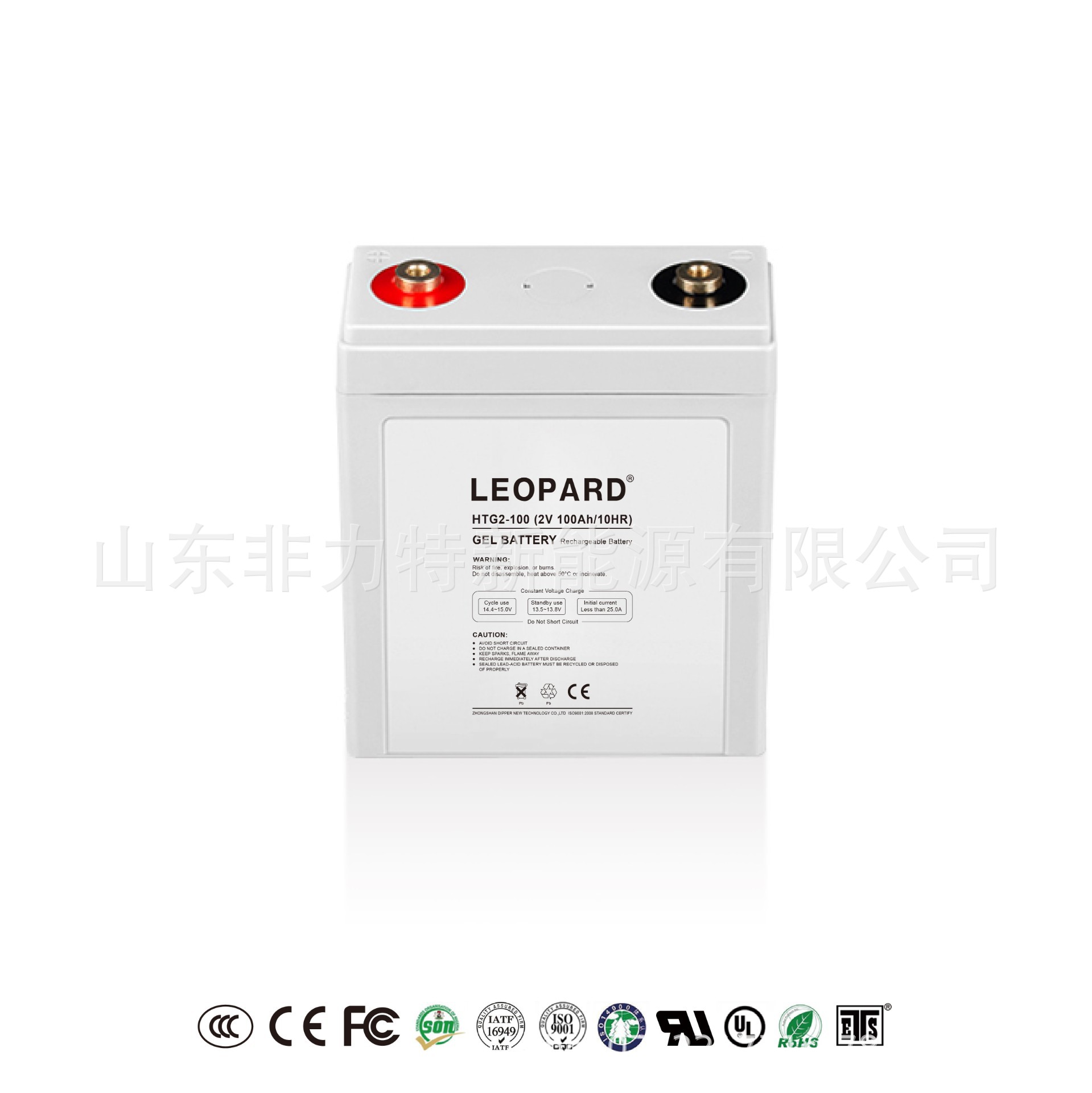 LEOPARD美洲豹2V100Ah蓄电池