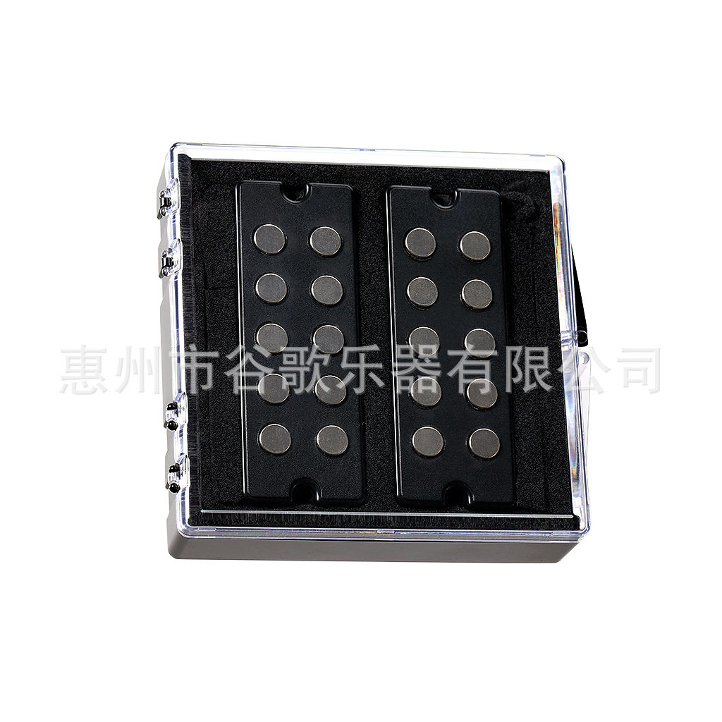 黑色5弦贝斯拾音器套装