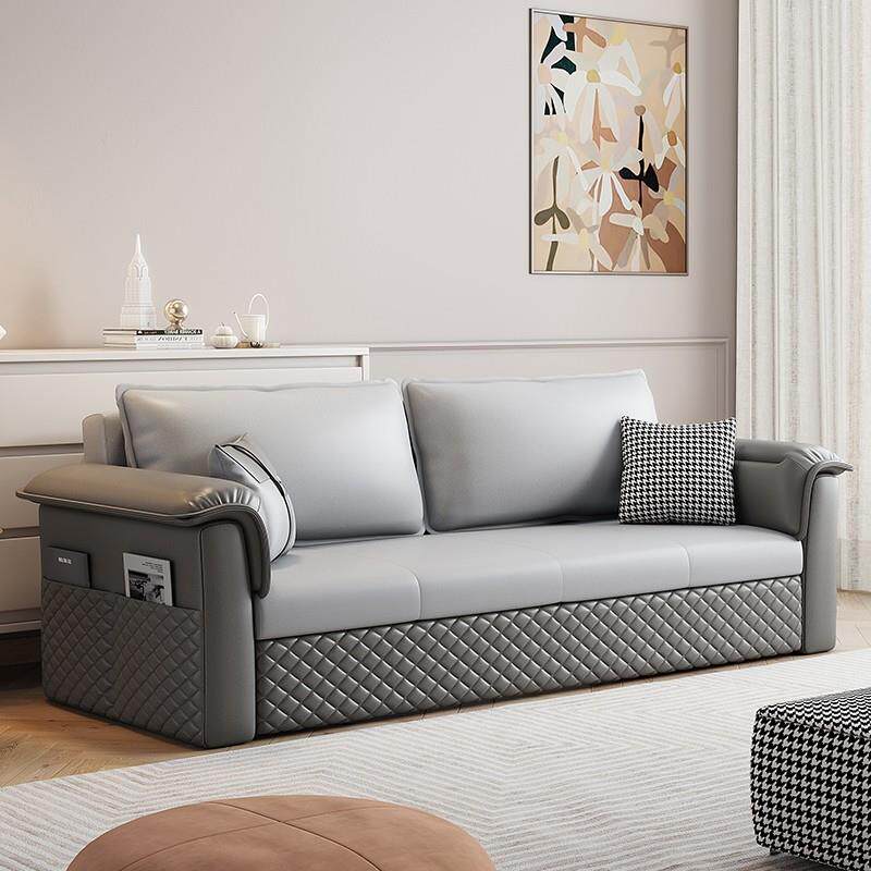 科技布沙发床折叠两用小户型客厅高端网红款多功能坐卧家用梳化床