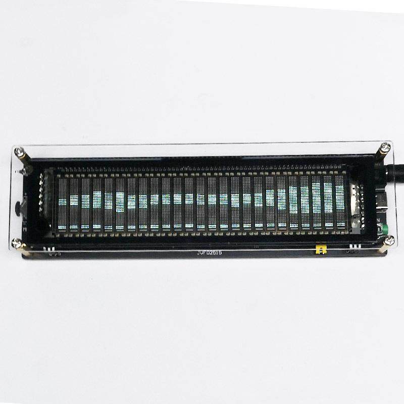 声控拾音VFD2515音乐频谱显示屏5-12V输入音响氛围电平跳动灯真空