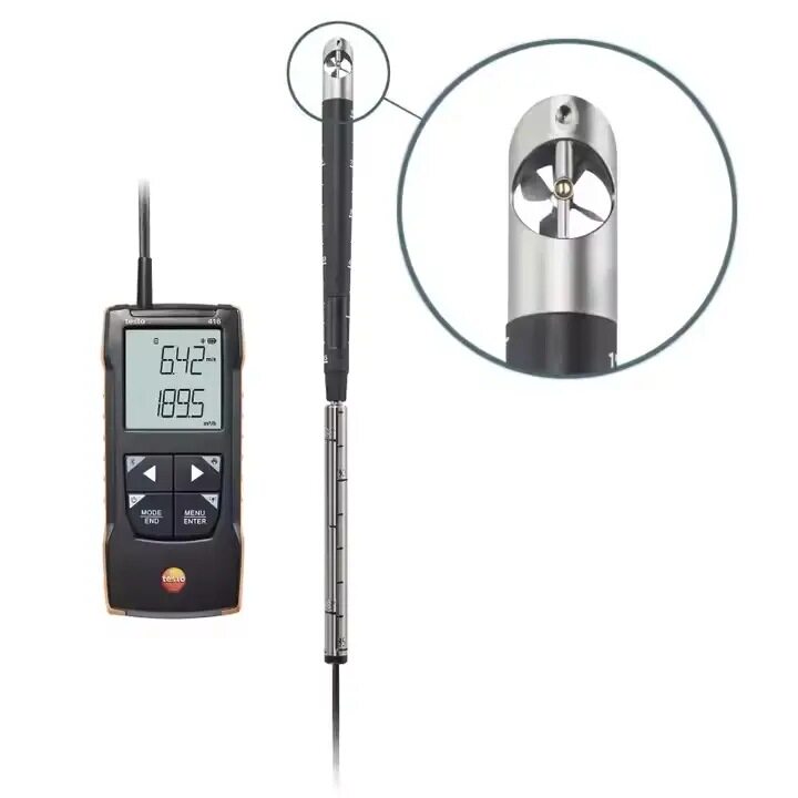 Testo416风速计16mm叶片APP