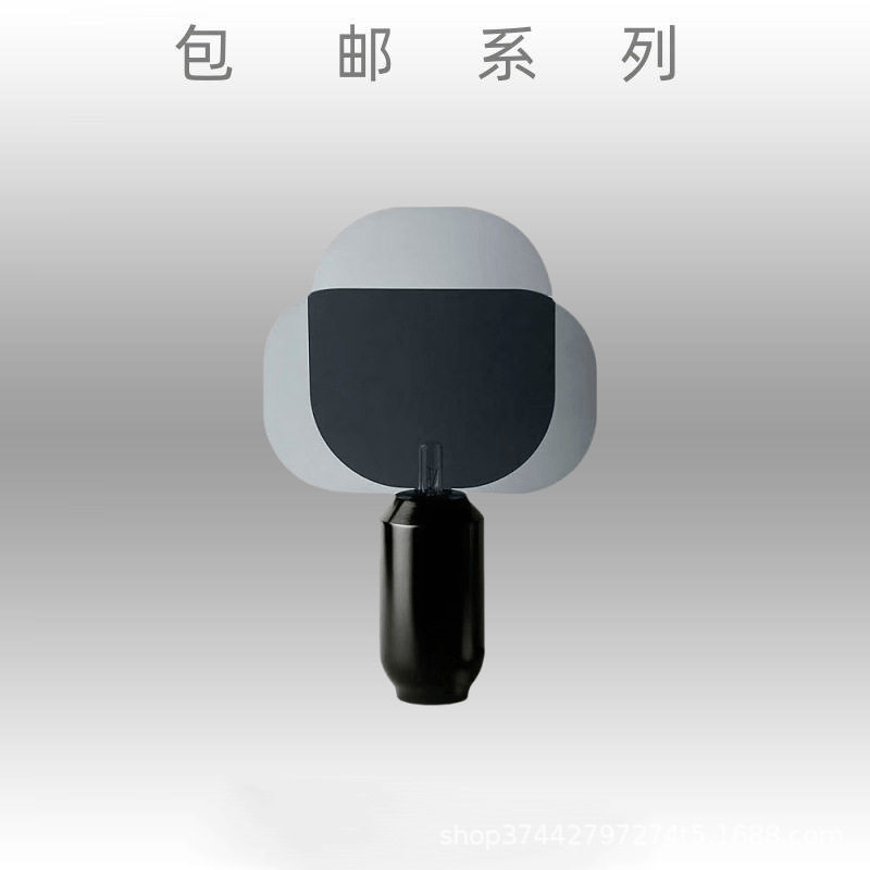 北欧现代简约客厅卧室床头书房桌创意艺术铁艺酒店样板房金属台灯