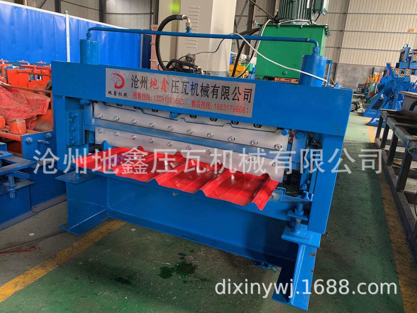 840/900型双层两用组合彩钢瓦机屋顶板墙面板辊压成型机