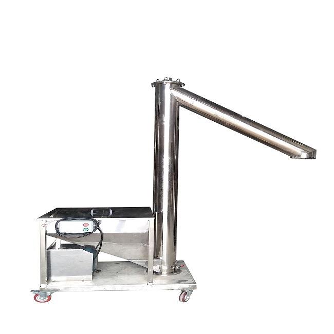 新料颗粒输送机塑料螺旋上料机立式垂直斗式提升机移动便捷