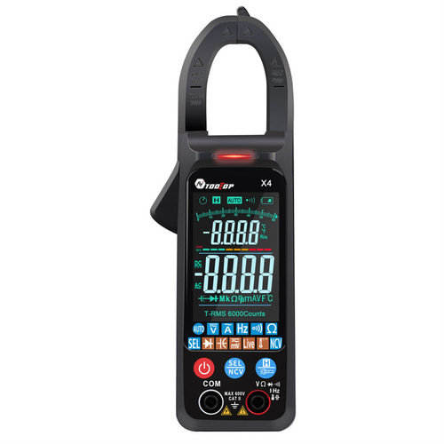 TOOLTOPX4彩屏交流钳型表
