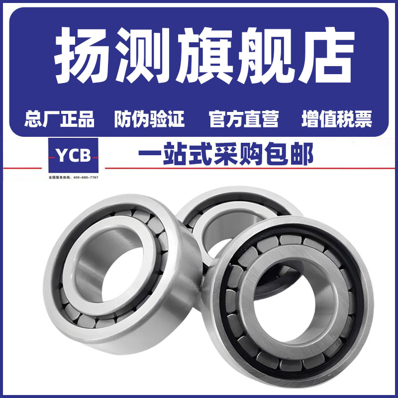 满滚珠圆柱滚子轴承NCF304 305 306 307 308 309 310 311V/双密封