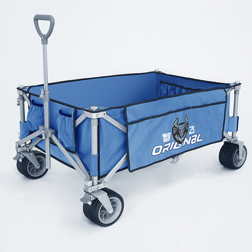 智飞全新铝合金拉车户外战车