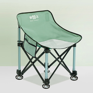 智飞青春版竖折叠小钓椅月亮椅钓鱼椅户外黑坑野钓垂钓椅