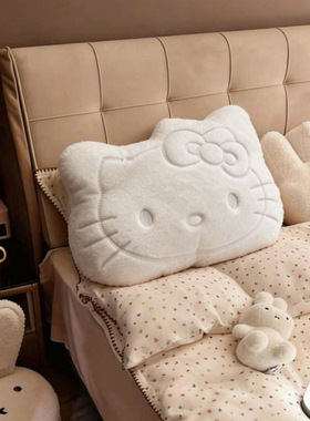 KT抱枕靠枕宿舍学生靠枕床头枕床头大靠背打工人办公室护腰腰靠