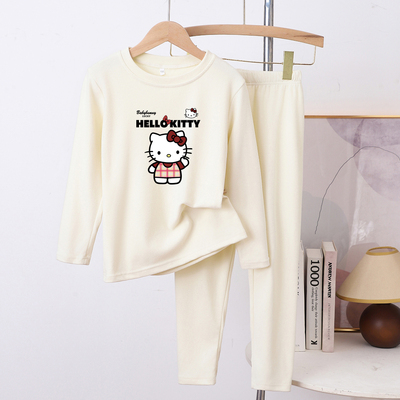 【童装TOP店】德绒中大童家居服