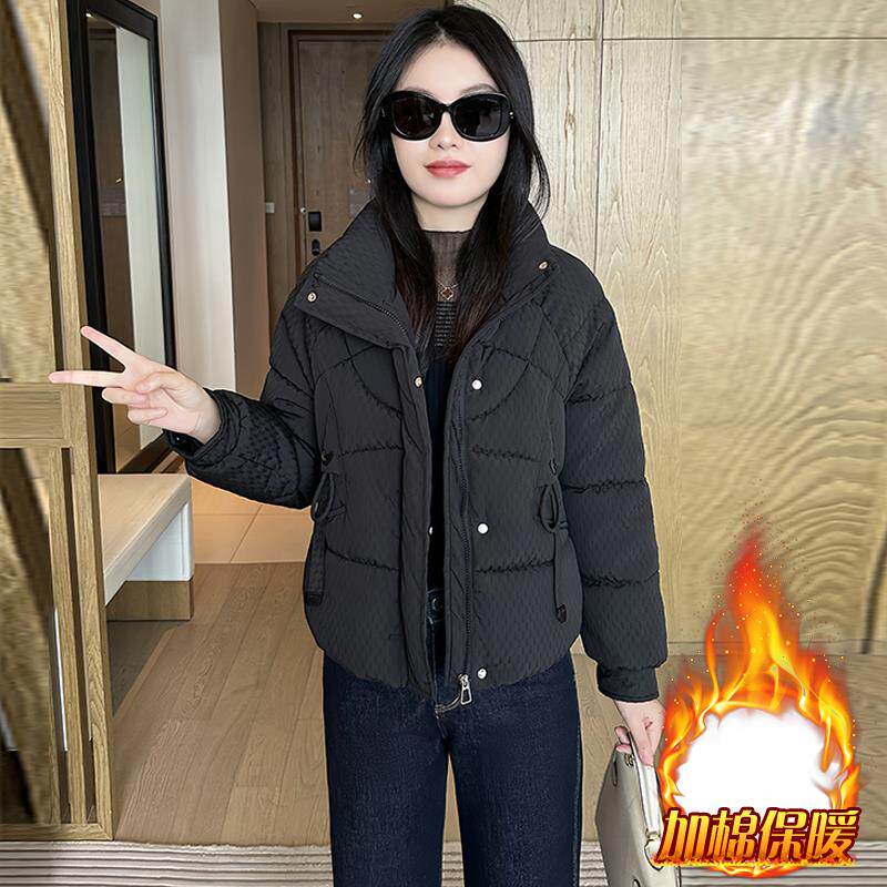 ROUMIKL高级感独特超好看加外套女2025年冬季新款宽松加绒衣加厚