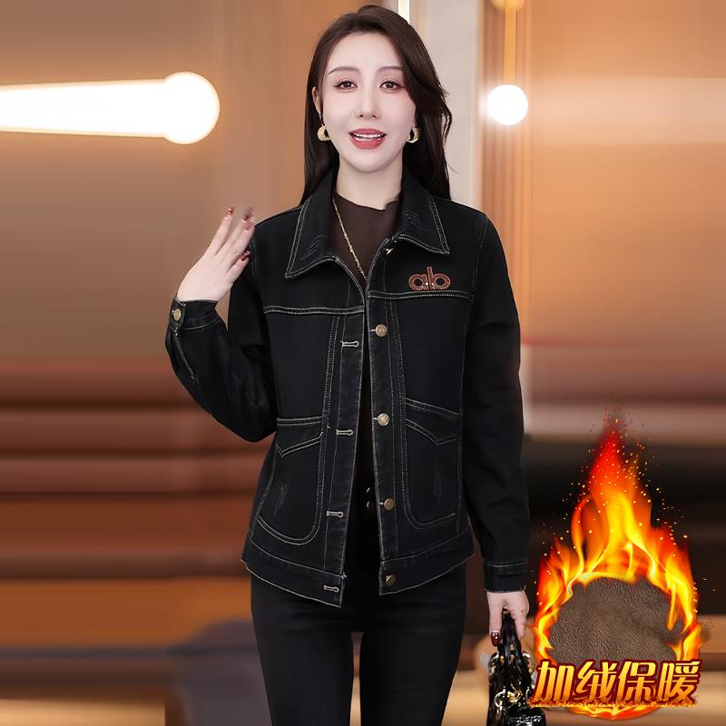 ROUMIKL欧货拉链长袖保暖爆款短外套女2025冬季时髦高级加绒加厚