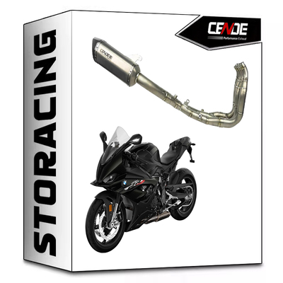 CENDE森德排气系统23款宝马S1000RR/XR钛合金可调 阀门前中段全段