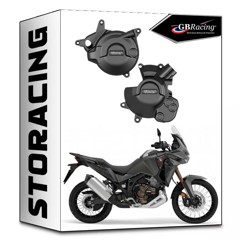 英国GB改装本田CRF1100L非双ADV发动机盖引擎保护防摔盖两件套装