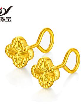 送妈妈礼物耳坠越南沙金个性气质