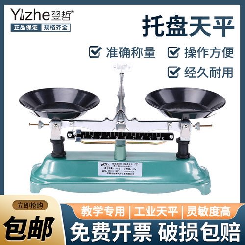 托盘天平秤称家用实验室用