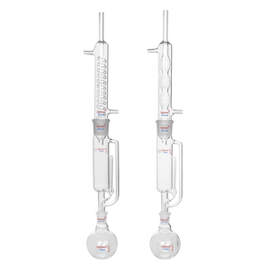 翌哲牌 索氏提取器玻璃球形蛇形脂肪抽出器全套60/150/250/500/1000ml实验室提取装置萃取器 玻璃仪器器皿