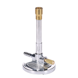 包邮翌哲便携式本生灯煤气铜喷灯丙烷灯实验室美式天然气喷灯喷头