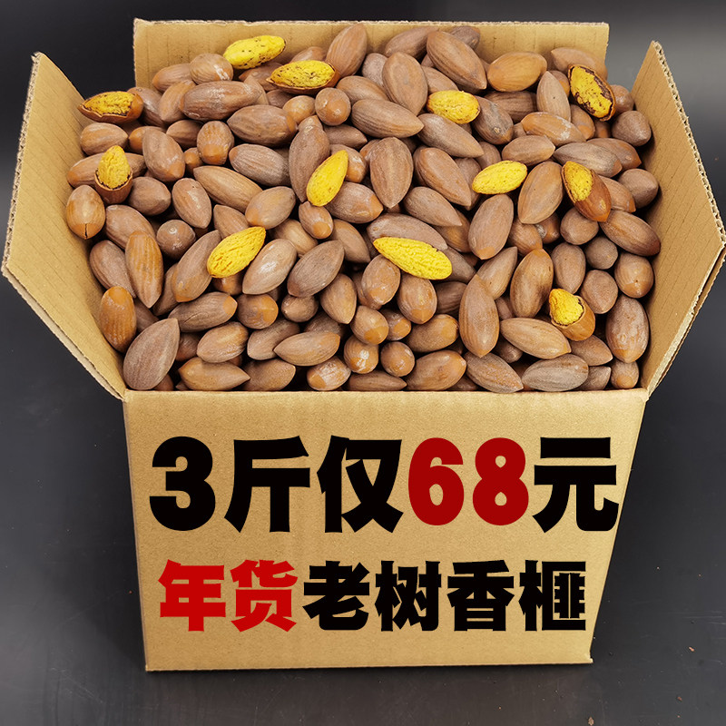 新疆包邮新货老树香榧子诸暨枫桥特产干果坚果罐装香菲散装年货坚