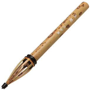 玉玄阁小楷毛笔玉壶紫狼兼黑山羊毫古法唐制短胖缠纸鸡距笔晋唐楷书行书临摹描红练字抄经梅鹿竹杆高档毛笔