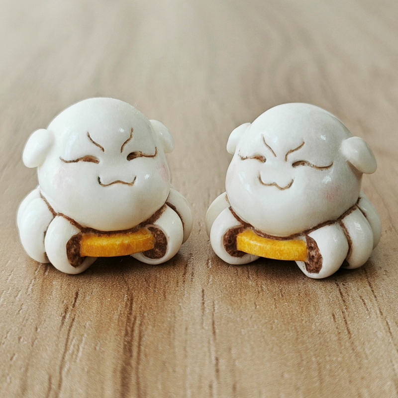 八爪鱼八方抓财鹿角文玩配饰