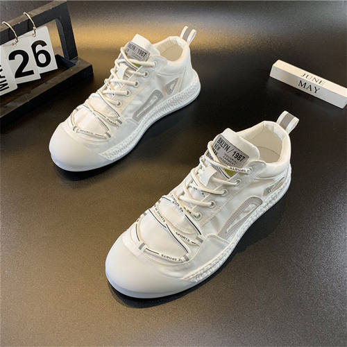 透气布鞋青年板鞋潮流运动休闲鞋