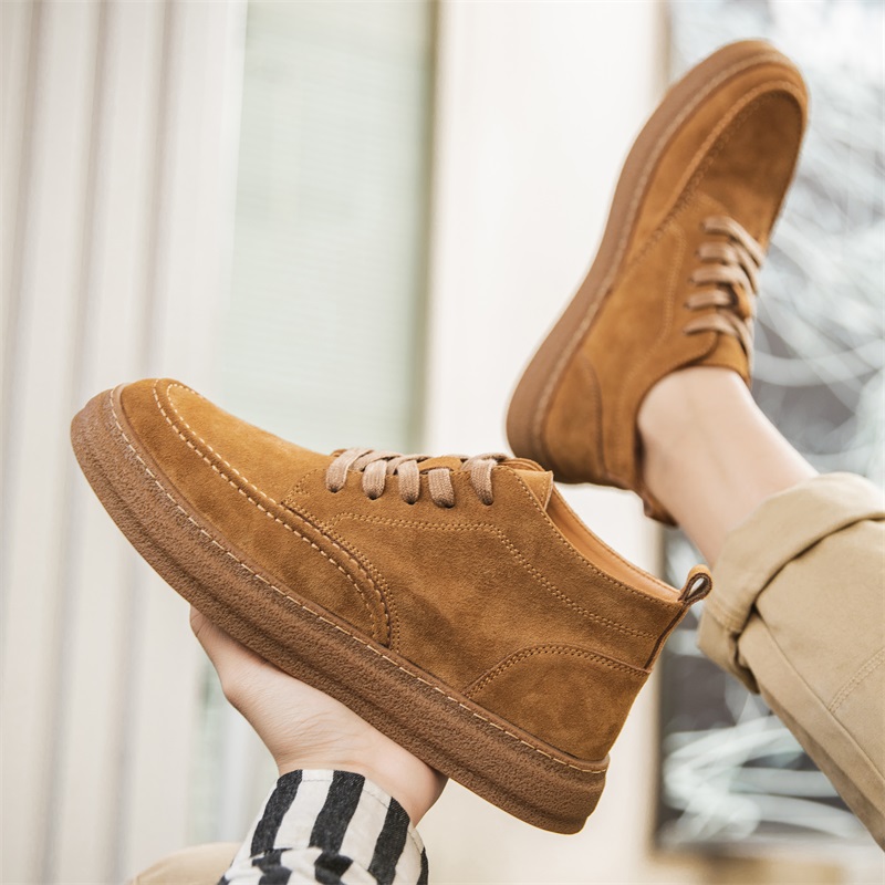 2025新款高帮翻毛皮马丁靴