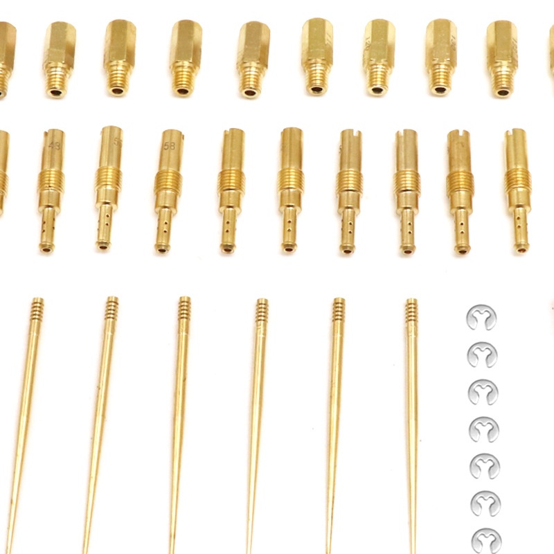 PE26/28 PWK21 34化油器主量孔 怠速量孔 油针 30pcs喷针座套件