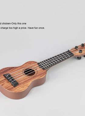 秃鸡！无聊了练练琴唱唱歌！能弹！尤克里里玩具小吉他仿真乐器