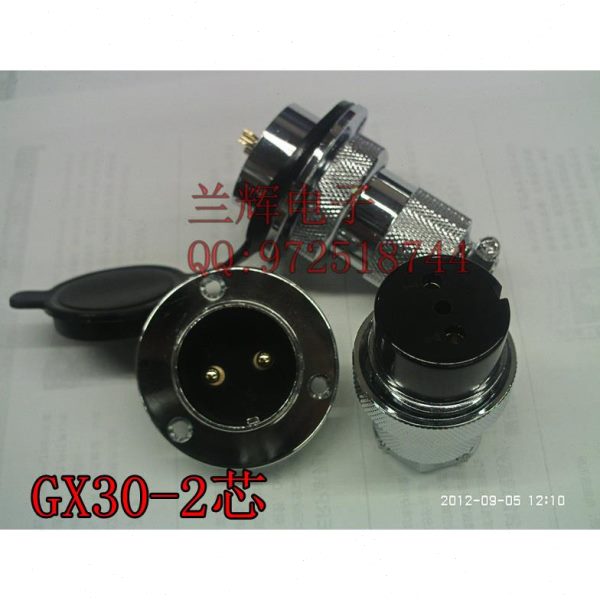 - 3芯2P芯X 5 4-G30307P810  插座3F 连接器D..6 航空插头2芯P4