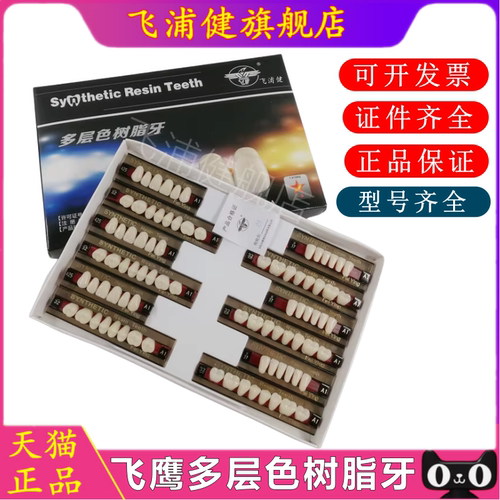 牙科多层色树脂牙口腔科飞鹰