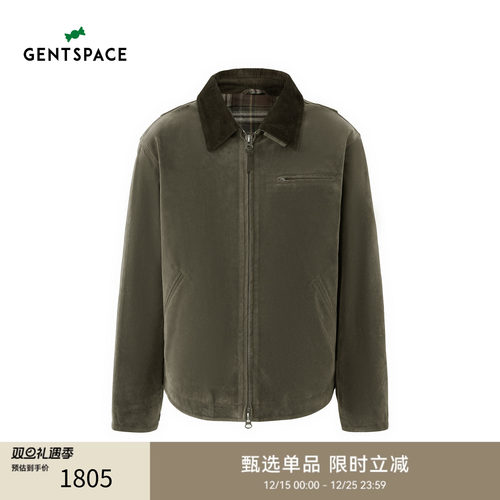 GENTSPACE 2025秋冬新品休闲夹克外套男