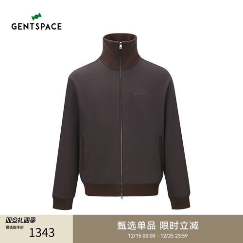 GENTSPACE 2025秋冬新品时尚风男士微宽松落肩长袖卫衣