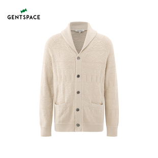 GENTSPACE2025秋冬新品男士针织外套