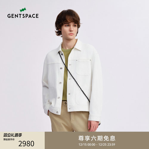 GENTSPACE短款宽松夹克上装