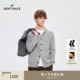 针织衫 GENTSPACE春季 外套 松弛翻领男士 长袖 新品 都市时尚