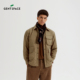 新品 秋季 GENTSPACE 复古休闲翻领棉服外套男 EasyCity系列