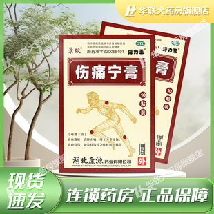 包邮低至6/盒]康源伤痛宁膏10贴活血散淤消肿止痛新老包装随机发