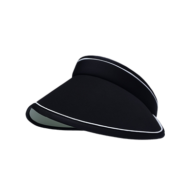 日本needs uvcut防晒帽女防紫外线遮阳空顶遮脸帽子PP帽大檐遮阳