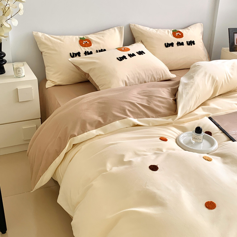 A类卡通纯棉四件套100S磨毛全棉