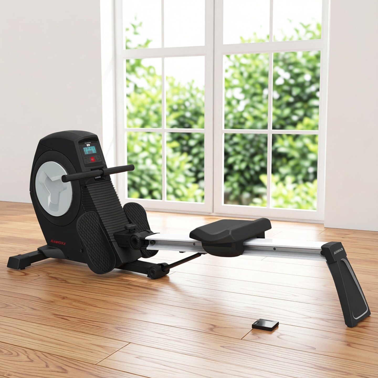 澳玛仕家用划船机1502室内有氧运动健身器材静音磁控数字显示屏