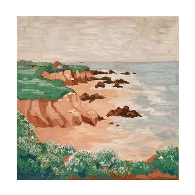 YASAN手绘风景肌理油画