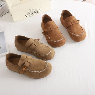 休闲复古简约懒人一脚蹬勃肯鞋 英伦风舒适百搭时尚 女 新款 2025秋季