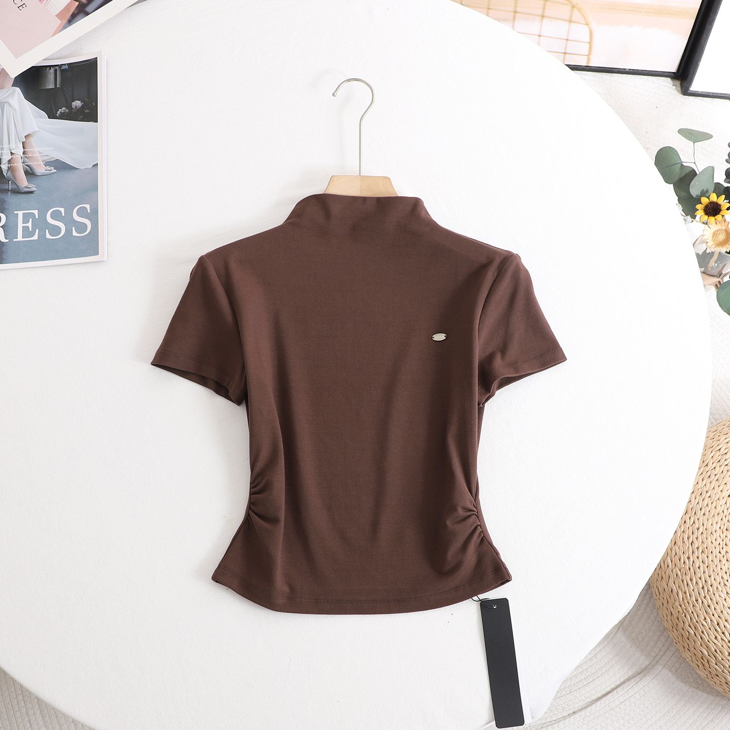 2025夏季新款时尚气质毛针织衫