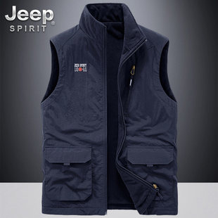 Jeep, повседневный осенний жилет, куртка